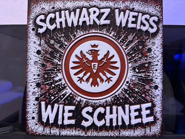 HueForge model: Eintracht Frankfurt Black White like Snow by Reeftank&more