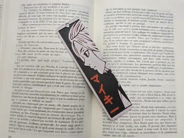 HueForge model: Bookmark Mikey Tokyo Revengers by Kactus Fpv