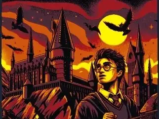 HueForge model: Hueforge Harry Potter & Hogwarts by Luckyfer