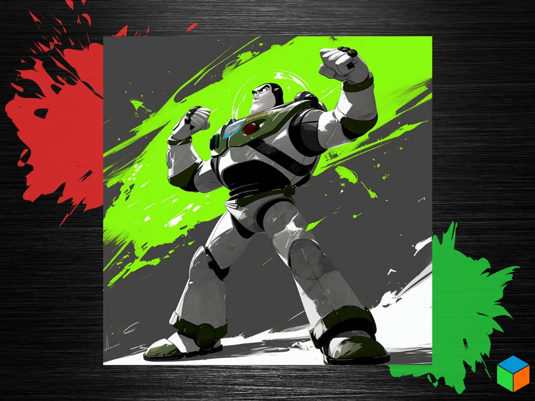 π Buzz Lightyear Has Landed! π by 3D Prints By Vic HueForge model: π Buzz Lightyear Has Landed! π by 3D Prints By Vic