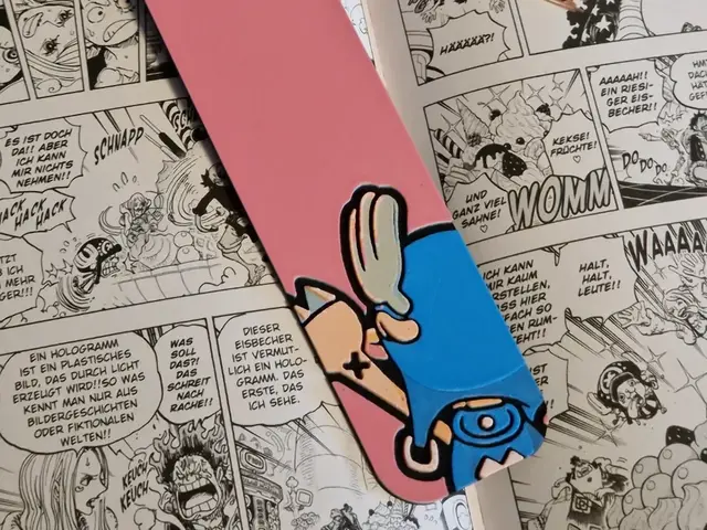 HueForge model: Bookmark - Chopper by Schuettdesign