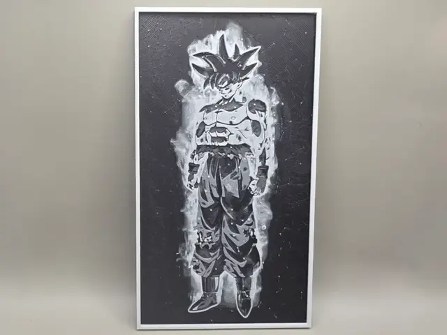 Son Guku - Ultra Instinct - HueForge