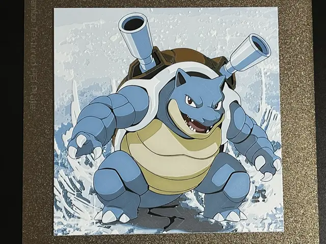 HueForge model: Blastoise 02 Pokemon Hueforge by FantasyZ