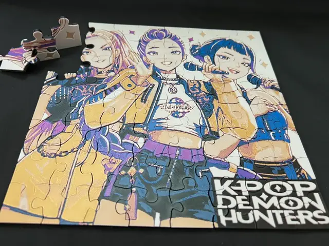 HueForge model: KPOP Demon Hunters Puzzle by 3djd