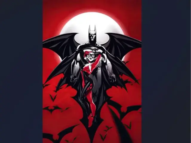 HueForge model: Hueforge Batman & Harley Quinn by Luckyfer