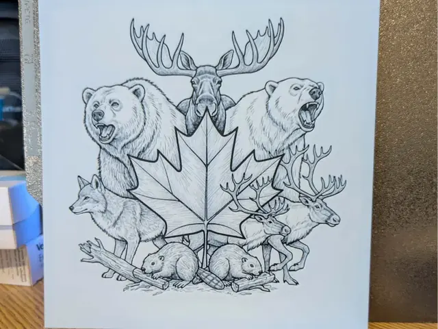 HueForge model: Wildlife canada - hueforge by 3dGlow