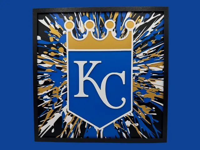 HueForge model: Kansas City Royals - MLB Series 2 by Canadian Gamer