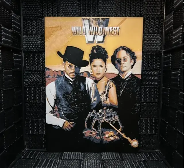 HueForge model: Hueforge Movie Poster - Wild Wild West - by JoDau