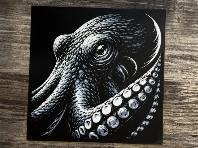 HueForge model: Octopus HueForge Wildlife Series by novy