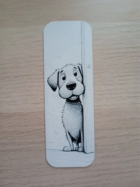 HueForge model: Dog Friend Bookmark by Atrus Design