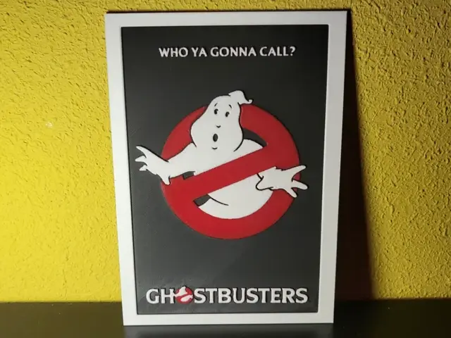 HueForge model: Hueforge—Ghostbusters Movie Poster by Luckyfer