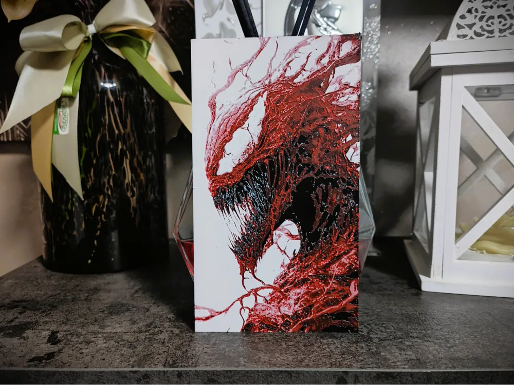 Carnage Marvel Hueforge by S1M0N389 HueForge model: Carnage Marvel Hueforge by S1M0N389
