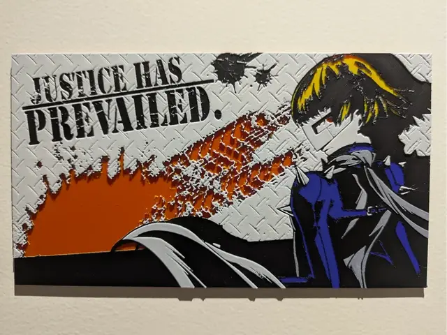 HueForge model: Persona 5 Makoto Hueforge by Razel