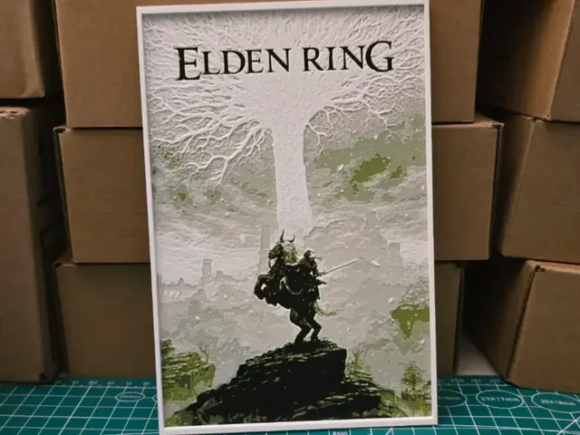 HueForge model: Elden Ring Poster - Hueforge Art by Lumpy3D
