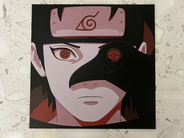 HueForge model: Naruto Uchiha Shisui Hueforge by FantasyZ