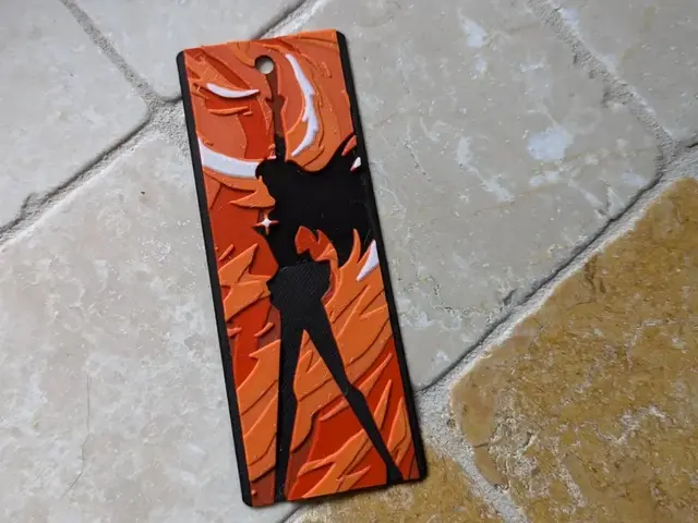 Sailor Mars Bookmark - Hueforge