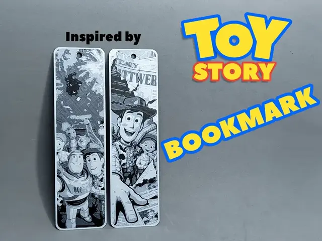 Inspired by Toy Story Bookmark collection