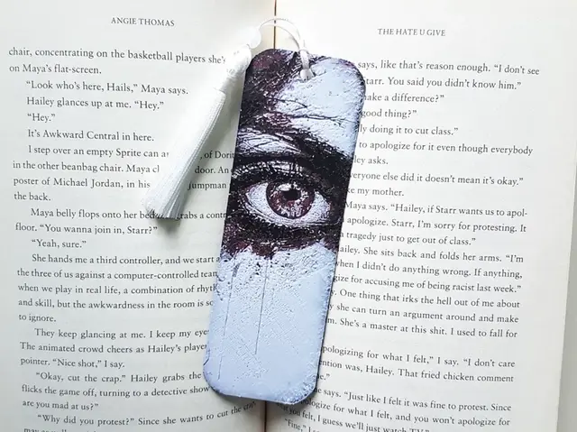 HueForge model: Bookmark, Eye, Hueforge by Dame Jo