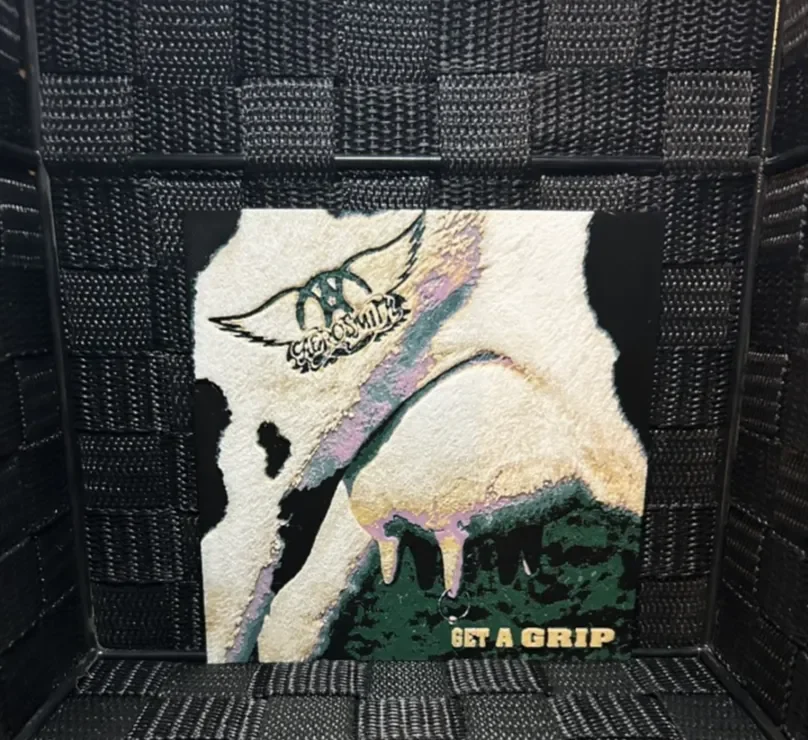 Hueforge Music Poster - Aerosmith Get a Grip - by JoDau HueForge model: Hueforge Music Poster - Aerosmith Get a Grip - by JoDau