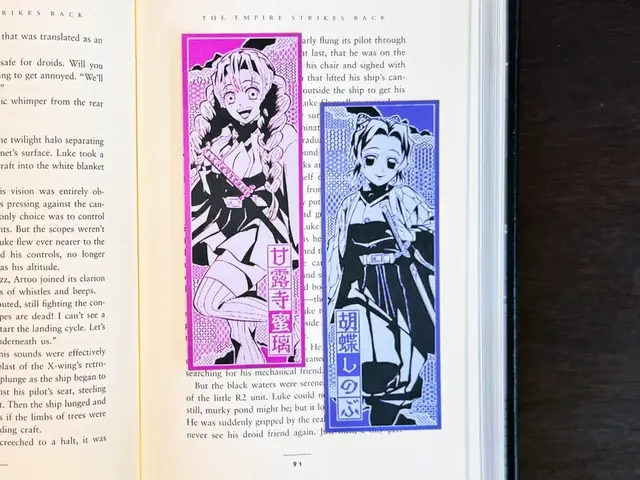 HueForge model: Demon Slayer Bookmarks - Love & Insect Hashira Set by Artful Creator