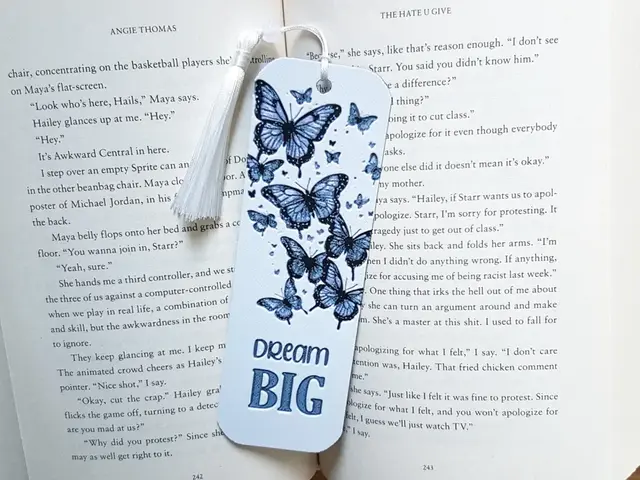 HueForge model: Bookmark, Dream Big, Inspiration Gift by Dame Jo