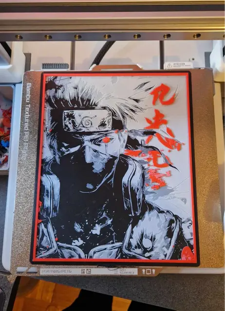 HueForge model: Naruto - Kakashi Hueforge by Dakiren