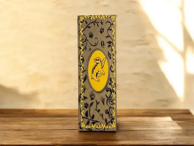 Hogwarts Hufflepuff House Beast Footprint Bookmark