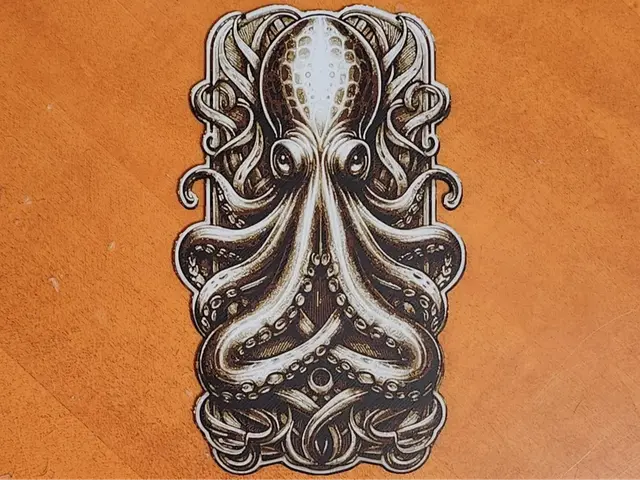 Octopus Bookmark - Hueforge