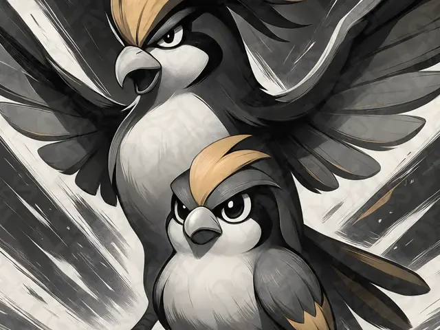 HueForge model: Pidgey & Pidgeotto Hueforge by LoFi Layers