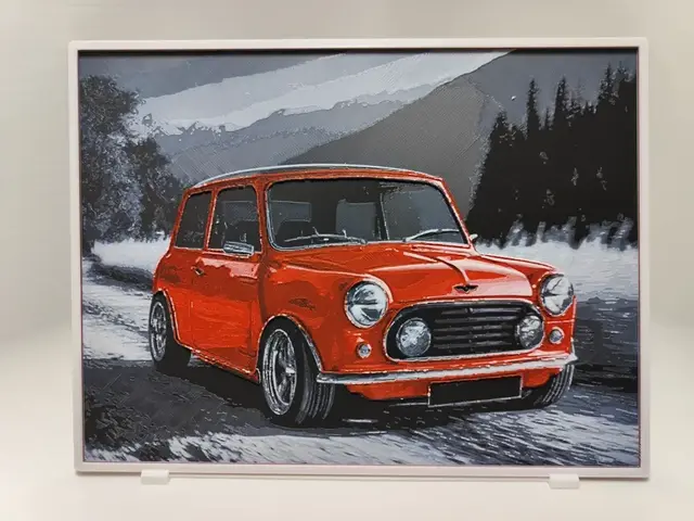 HueForge model: Mini Cooper - Hueforge by BeaN