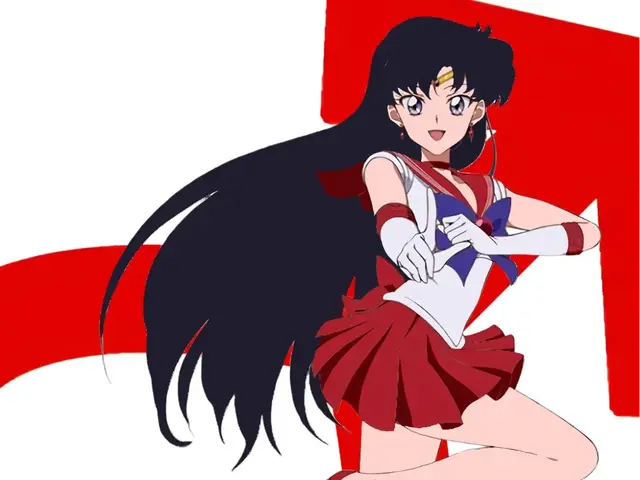HueForge model: Sailor Moon - Sailor Mars - Hueforge by Strata Prints