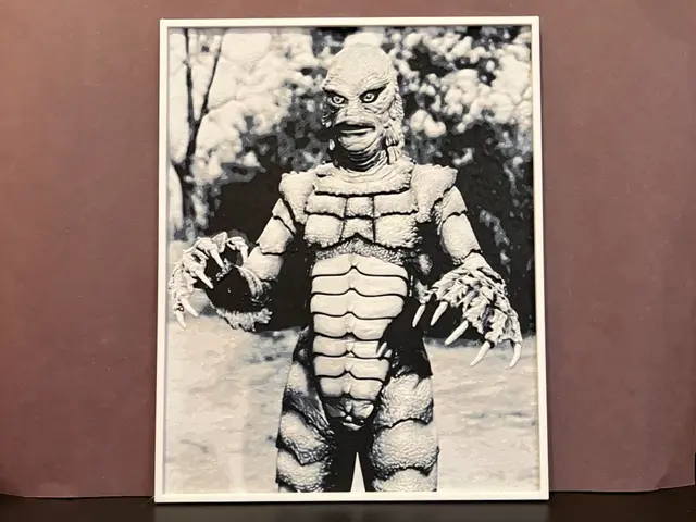 HueForge model: Creature from the Black Lagoon (Gill-man) Hueforge by Estiv