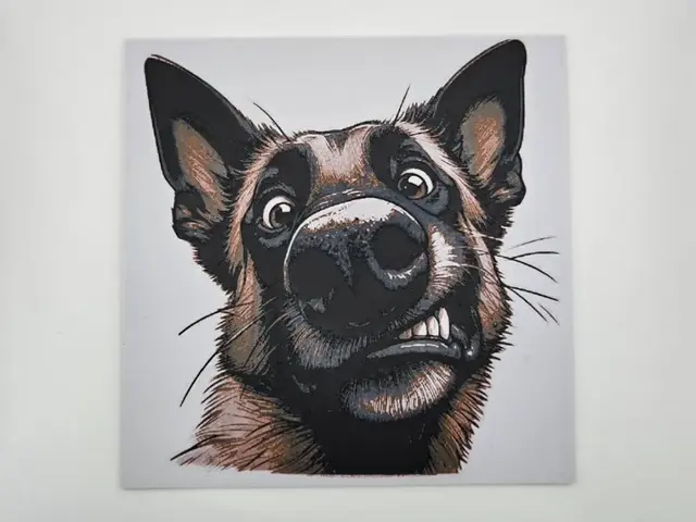 HueForge model: Funny Dog by Kactus Fpv