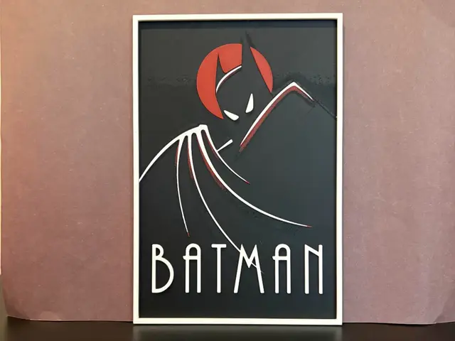 HueForge model: Batman - The Animated Series Hueforge by Estiv