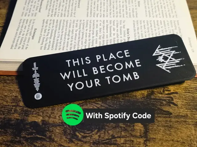 HueForge model: Sleep Token Album Bookmark - TPWBYT by N0vA Designs