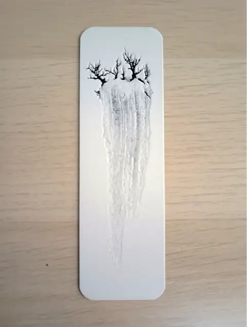 HueForge model: Waterfall Minimalist Bookmark by Atrus Design