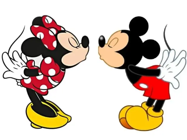 HueForge model: Hueforge Mickey & Minnie (Kiss) - Separate plates by Luckyfer