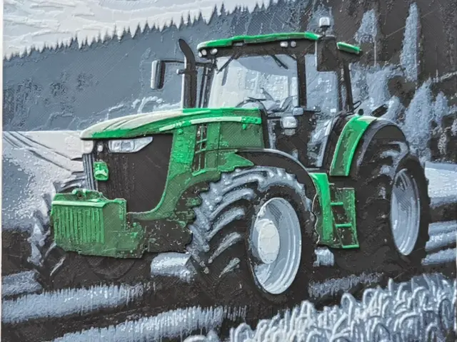 HueForge model: John Deere Tractor - Hueforge by BeaN