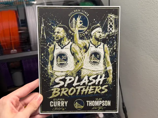 HueForge model: Splash Brothers Poster HueForge by liv_3d