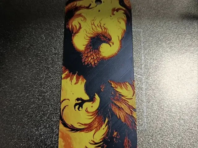 HueForge model: Phoenix Flame Bookmark by FYTY112