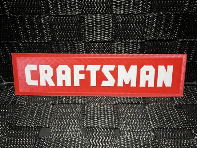 HueForge model: Craftman Logo - Hueforge by JoDau