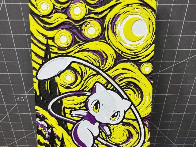 Hueforge of Starry Nights Mew