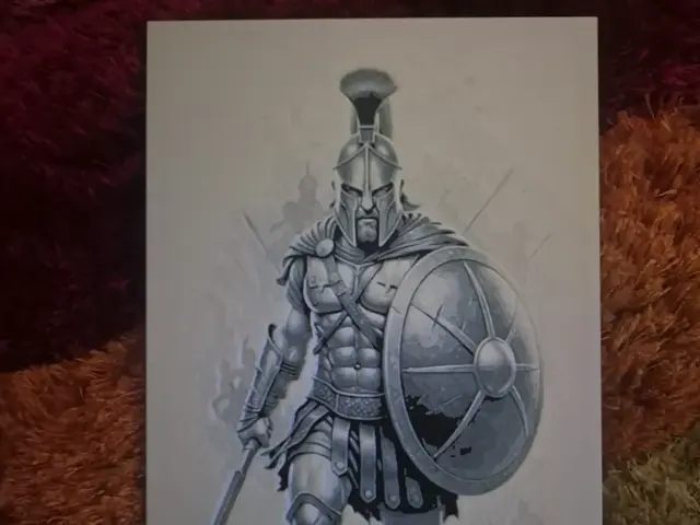 HueForge model: roman warrior 2 hueforge by Buntsta