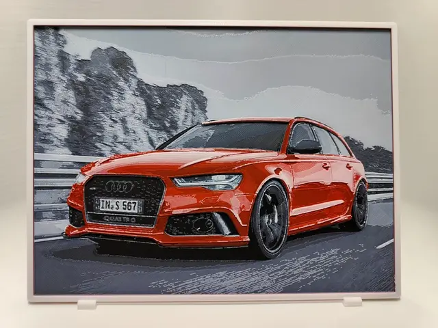 HueForge model: Audi RS6 Avant - Hueforge by BeaN