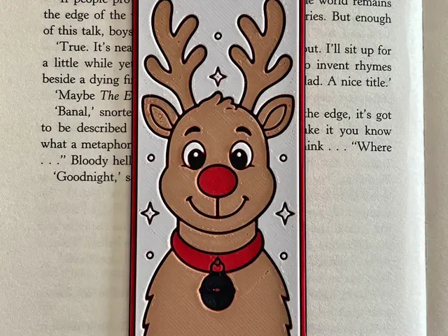 HueForge model: Reindeer Bookmark by HexarHaus