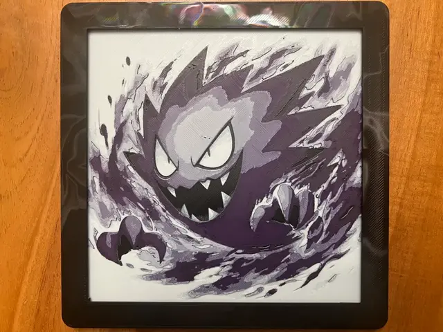HueForge model: Haunter by JustBe 3D Printing