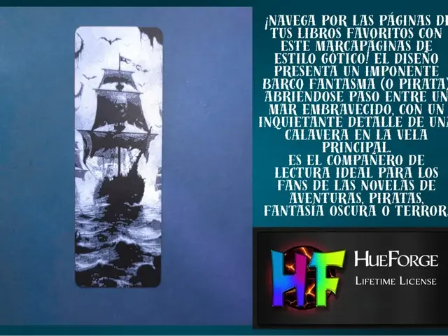 HueForge model: Ghost Ship Bookmark by FYTY112