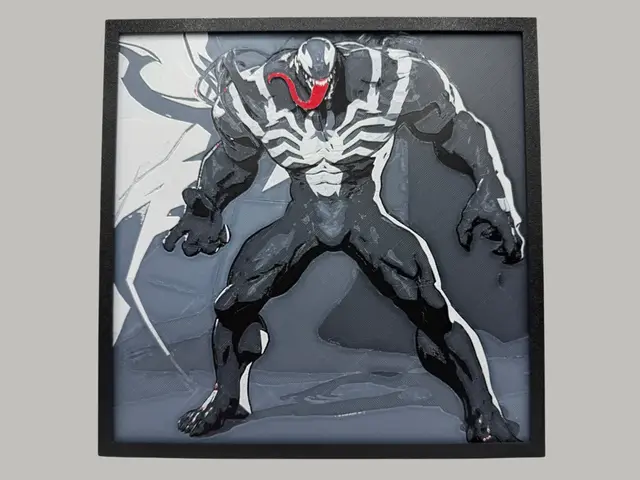 HueForge model: Venom - Marvel Rivals by Canadian Gamer