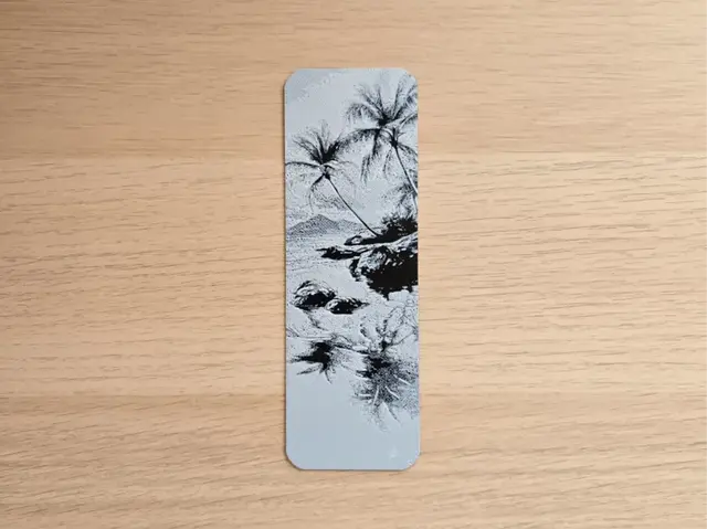 HueForge model: Tropical Island Bookmark by Atrus Design