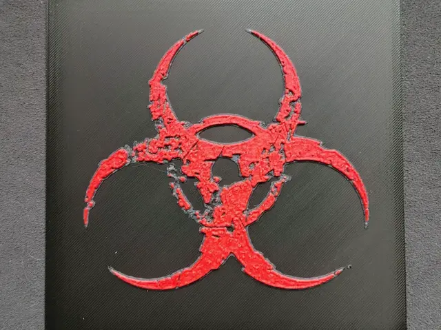 HueForge model: Biohazard HueForge by fD.667